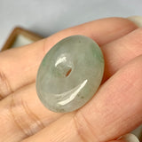 SOLD OUT: A-Grade Natural Jadeite Donut Pendant No.220566