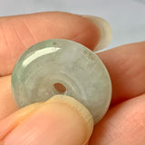SOLD OUT: A-Grade Natural Jadeite Donut Pendant No.220566
