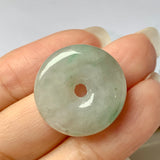 SOLD OUT: A-Grade Natural Jadeite Donut Pendant No.220566