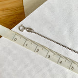 20cm (1.3mm) Belcher Diamond Cut Extension Chain