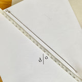 20cm (1.3mm) Belcher Diamond Cut Extension Chain - VCA Compatible