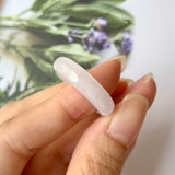 SOLD OUT: 19mm A-Grade Natural Lilac Jadeite Abacus Ring Band No.220589