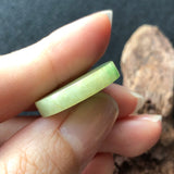A-Grade Natural Yellow Green Jadeite Circle Pendant No.170571
