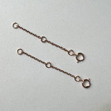 5cm (1.3mm) Belcher Diamond Cut Extension Chain