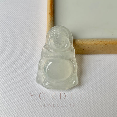 A-Grade Natural Jadeite Buddha Pendant No.171878