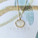 Icy A-Grade Jadeite Bespoke Ruyi Pendant No.171734