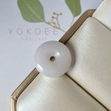 A-Grade Natural Lilac Jadeite Donut No.171868