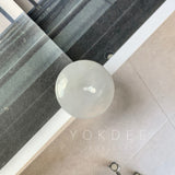 A-Grade Natural Faint Lavender Jadeite Donut Pendant No.171884