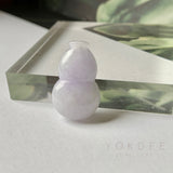 A-Grade Natural Lavender Jadeite Hulu (Calabash) Pendant No.171851