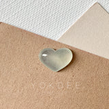 Icy A-Grade Natural Jadeite Heart Pendant No.171992