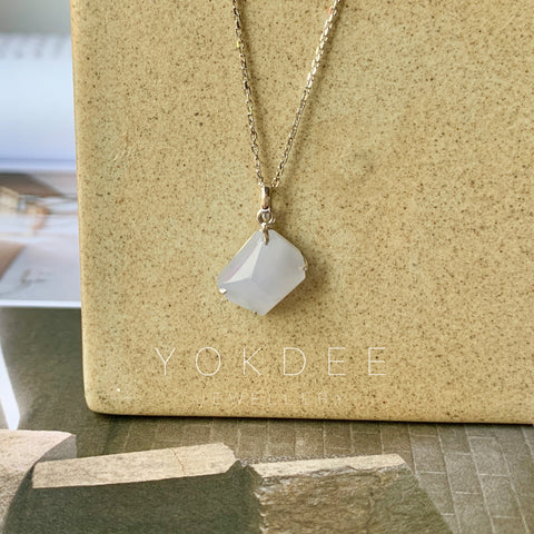 A-Grade Lavender Jadeite Bespoke Rock Pendant No.171247